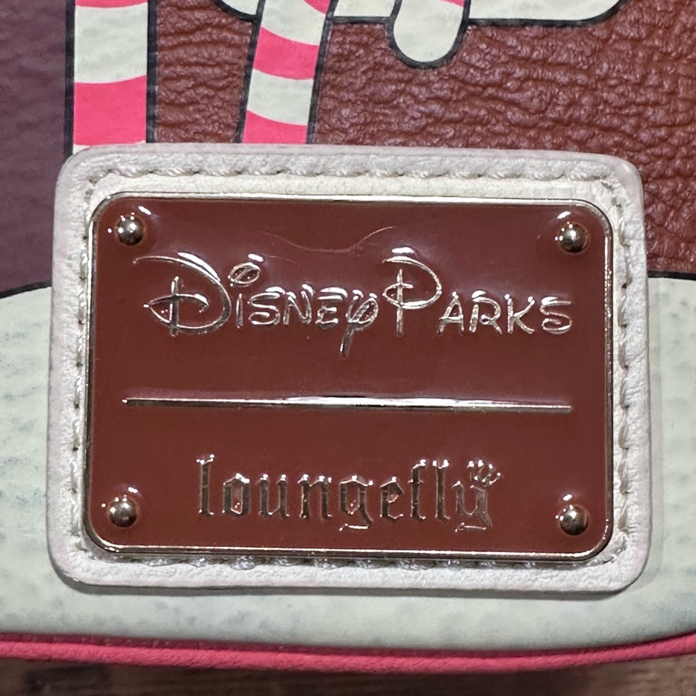 Disney Parks Mickey Mouse Gingerbread Loungefly Mini Backpack ears Disney Eats - Picture 8 of 9